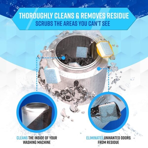 ACTIVE Washing Machine Cleaner Descaler 24 tabs 2