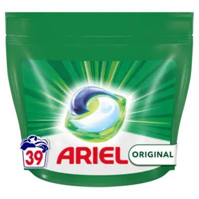 Ariel All in 1 pods liquid laundry detergent caps original