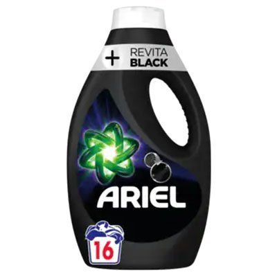 Ariel Liquid laundry detergent revita black