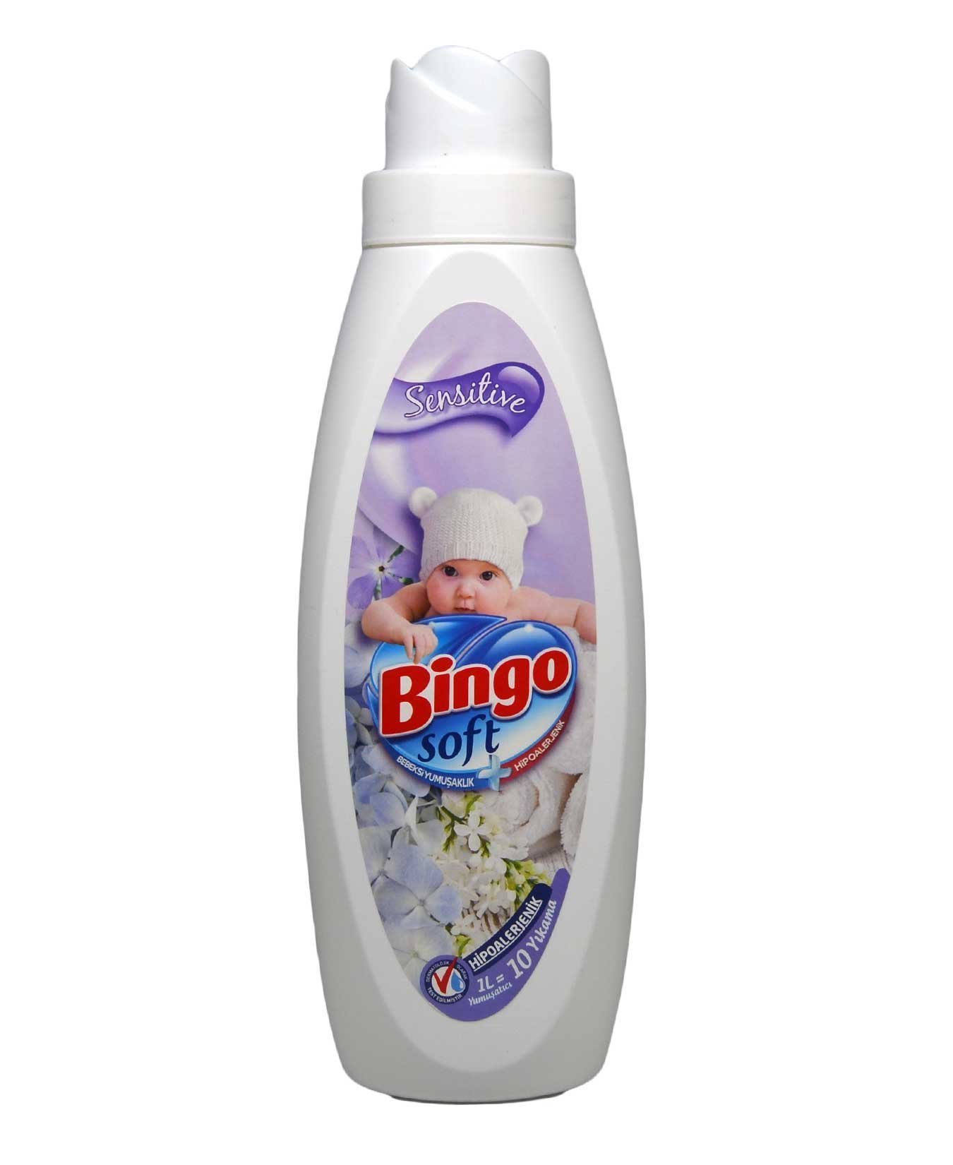 Bingo Soft Laundry Softener 1 lt Sensitive