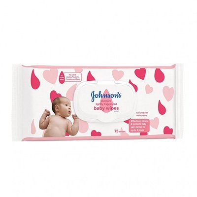 Johnson & Johnsons BABY WIPES 75'S - Case