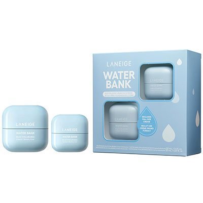 LANEIGE Water Bank Cream Duo Set Barrier-Boosting Hydration Skincare Set