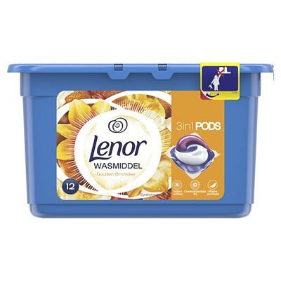 Lenor Golden orchid 3 in 1 washing caps