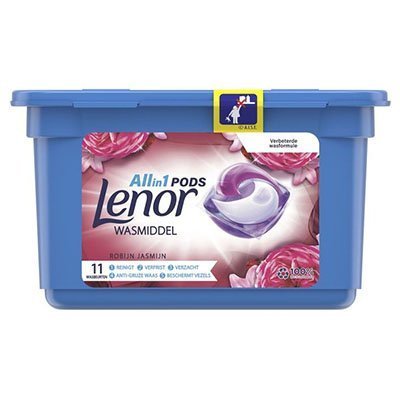 Lenor Robijn and jasmin washing caps