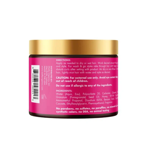 Mielle Pomegranate & Honey Maximum Hold Gel Styler 16 oz 2