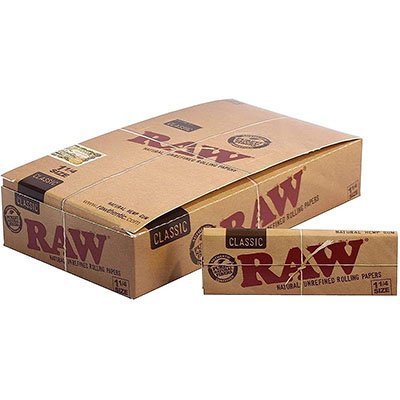 Raw Rolling Papers Classic 1-1/4 24-ct