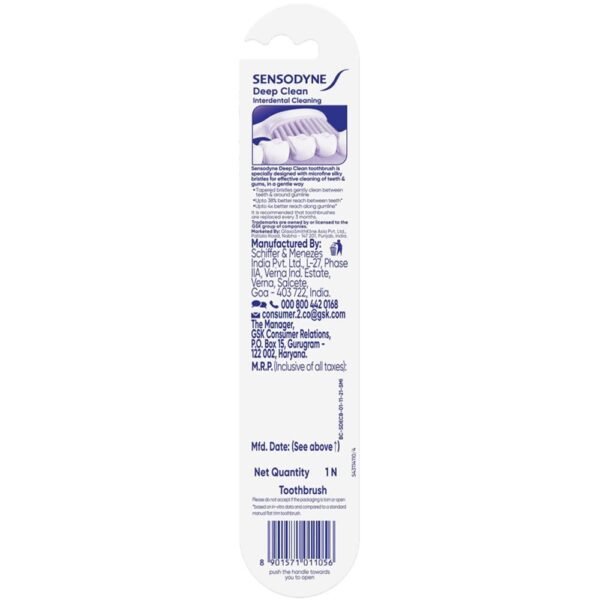 Sensodyne Deep clean extra soft toothbrush for sensitive teeth